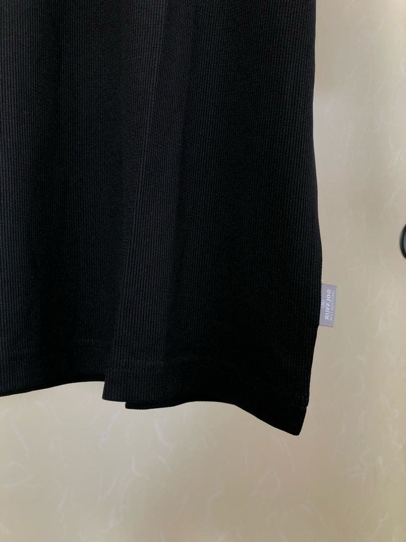 RUFFLOG ラフロッグ　モックネック　　TEE サイズXXL ブラック