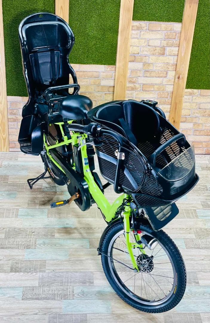 No１モデル グリーン系 ヤマハ 子供乗せ電動アシスト自転車 ZH2779