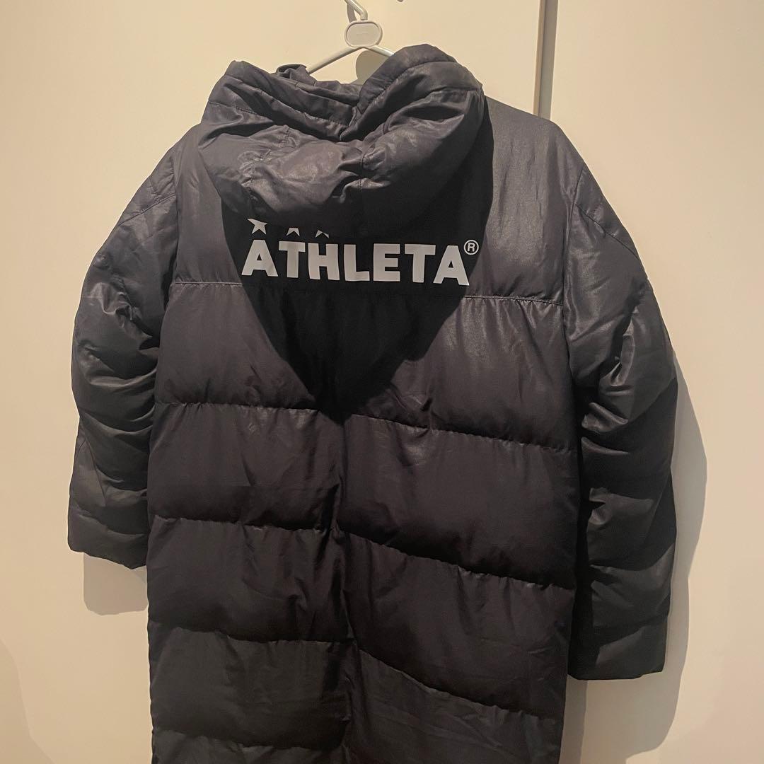 アスレタ　ベンチコート　ロングコート　160 サッカー　フットサル