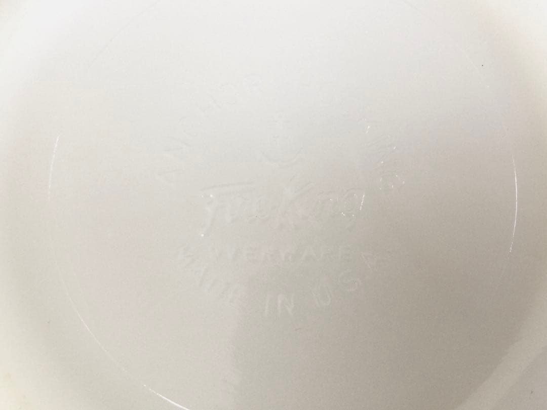 FireKing グラタン皿 6客セット ココット 耐熱ガラス T807