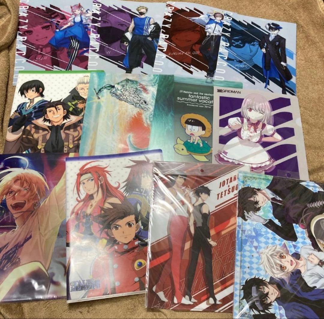クリアファイル　アニメ　漫画　まとめ売り　大量　①