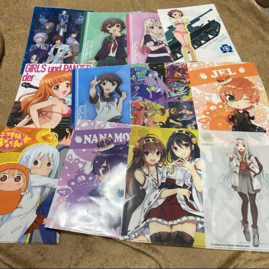 クリアファイル　アニメ　漫画　まとめ売り　大量　①