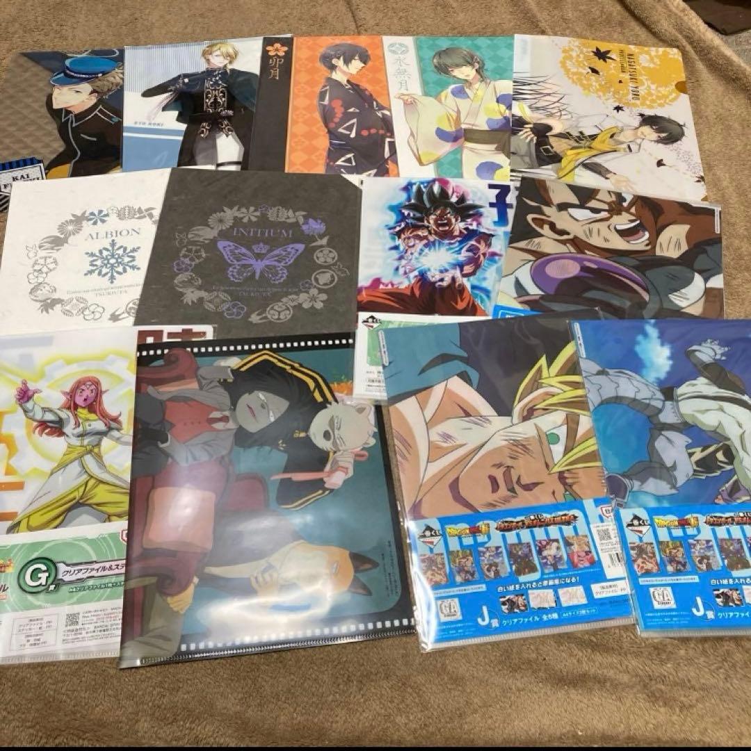 クリアファイル　アニメ　漫画　まとめ売り　大量　①