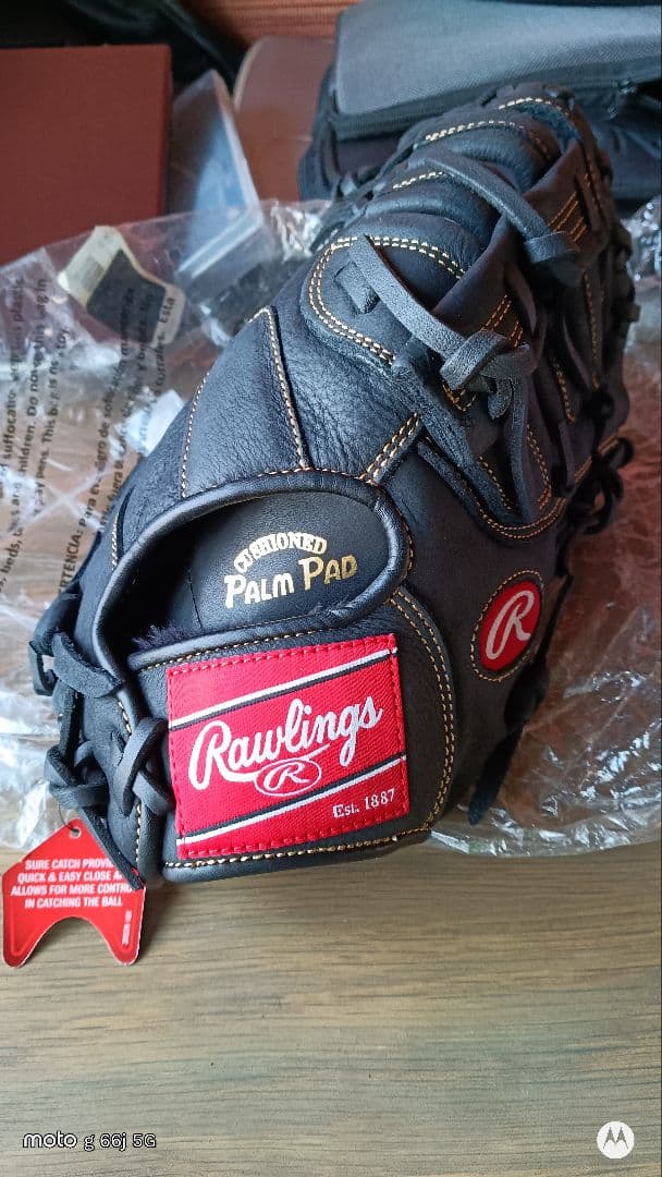 Rawlings グローブ 軟式用〚黒〛