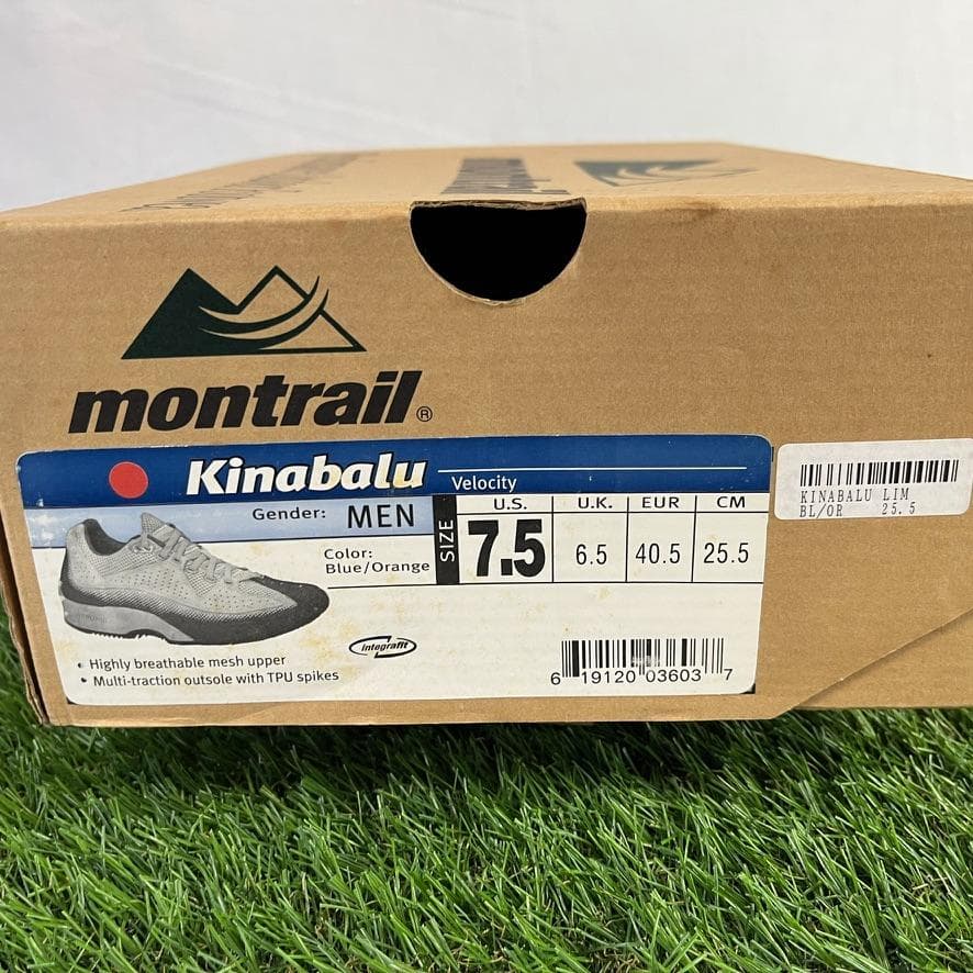 モントレイル Kinabalu Velocity 25.5 トレイル
