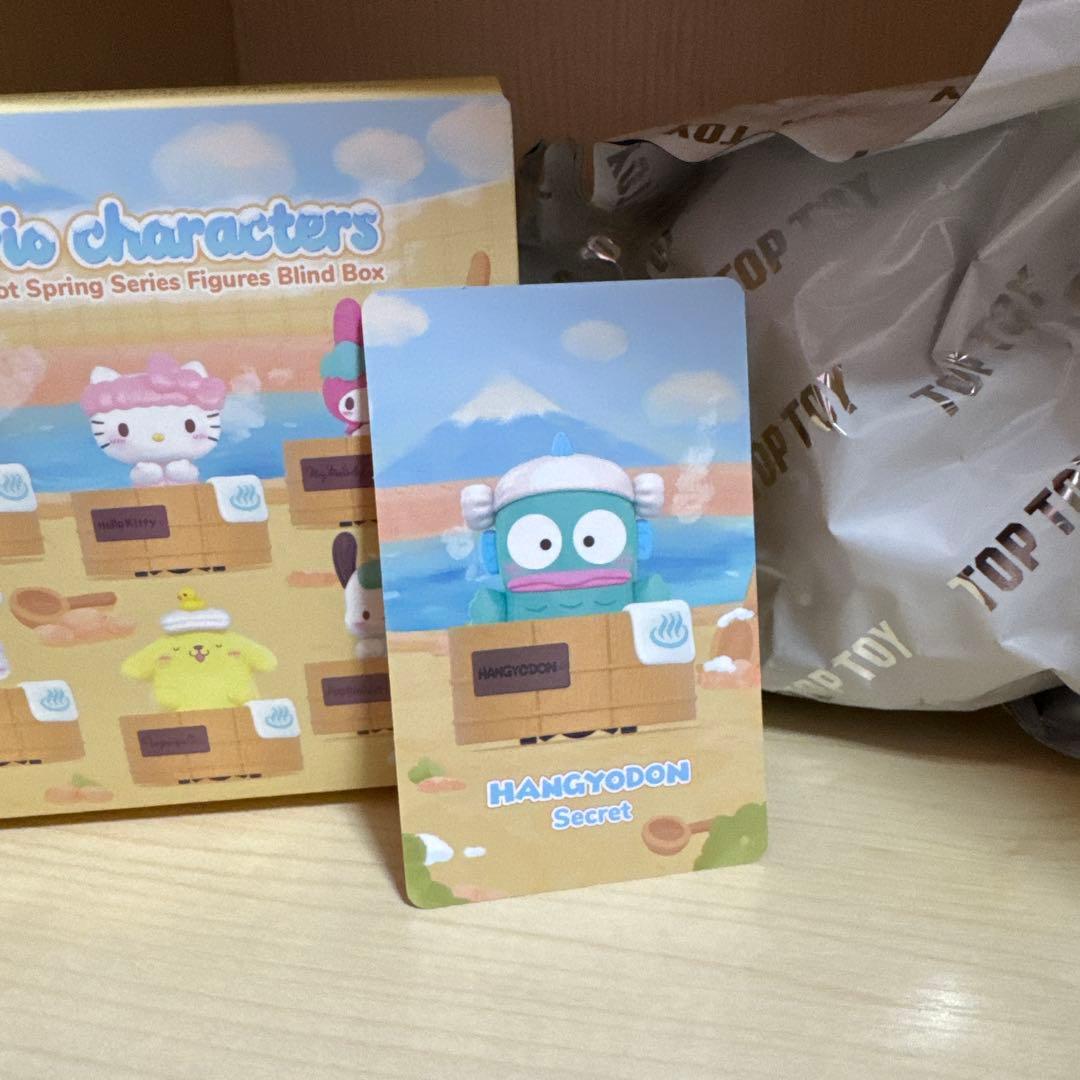 TOPTOY サンリオ　新作　回転温泉シリーズ　シークレット　ハンギョドン