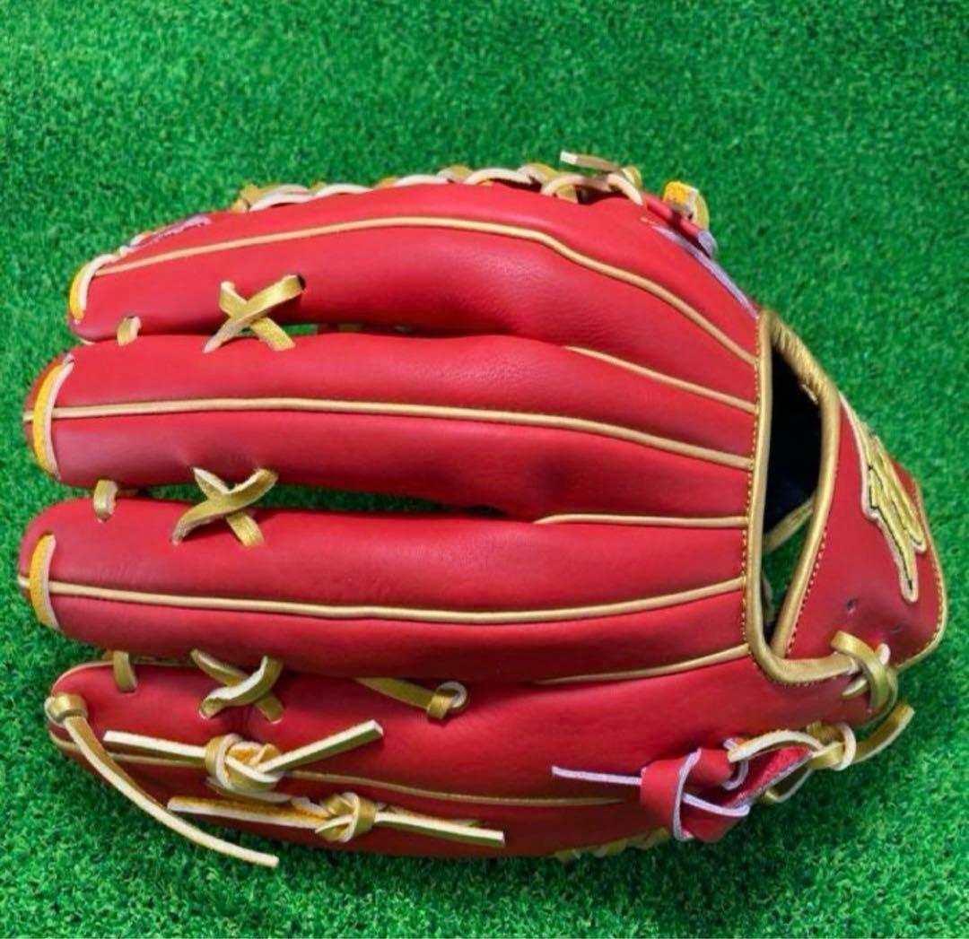 ハイゴールド HI-GOLD 外野手用 硬式野球　外野 グローブ 右投げ 357