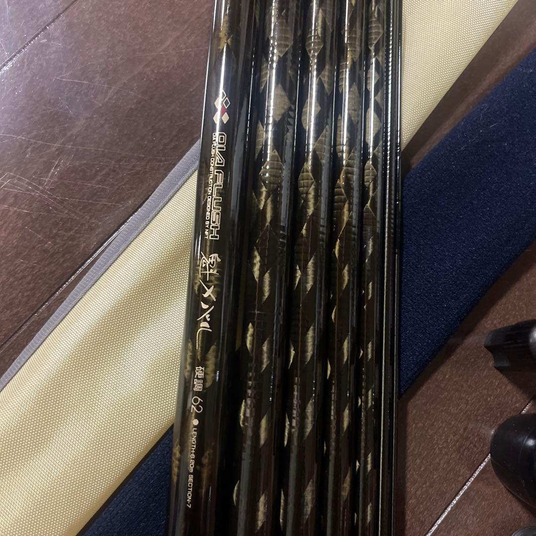 【美品】NFT DFダイアフラッシュ 魁メバル 中硬調 62（01）