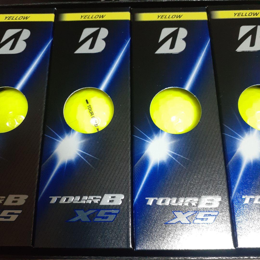 ブリヂストン TOUR B XS イエロー 2箱
