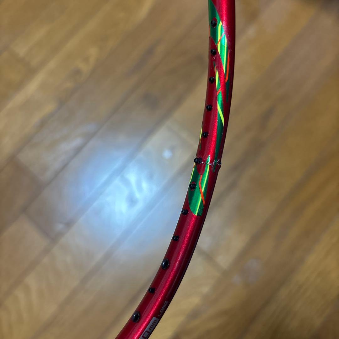 アストロクス88D 4UG5 折れたラケット