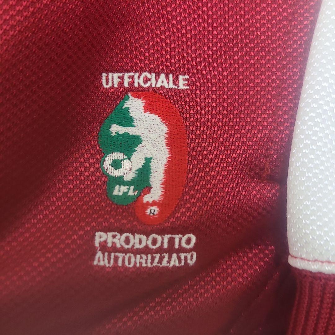 希少　as roma ジャージ上 赤/白as roma L