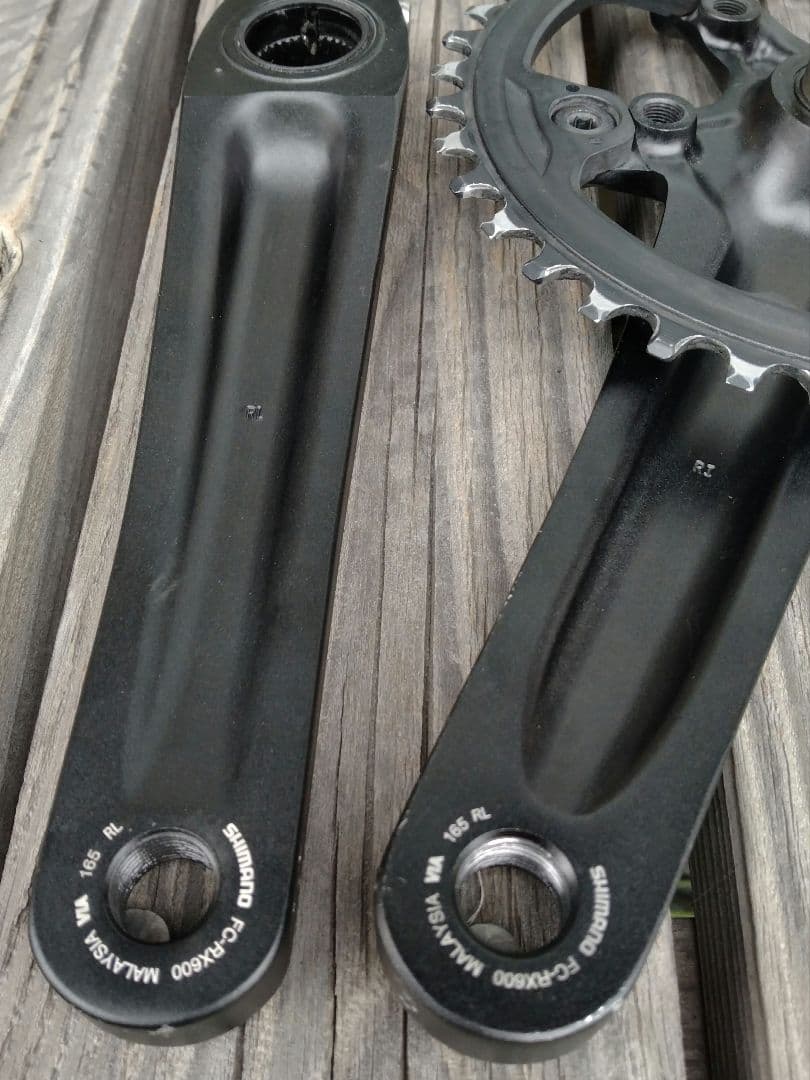 パーツ Shimano GRX FC-RX600-1 40T 165mm