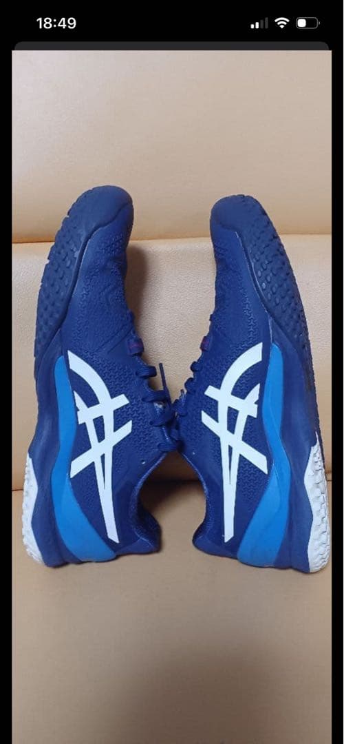 ASICS テニスシューズ ゲルレゾリューションOC 26.5センチ