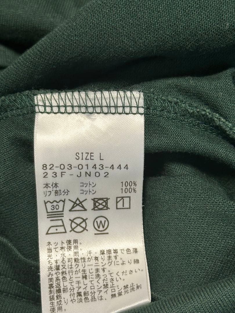 JONES × BEAMS GOLF 別注 ポイント モックネックシャツ