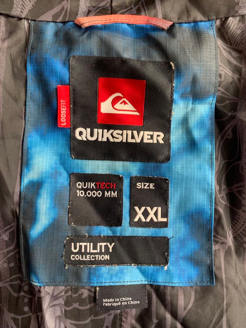 Quick silver スノーボード ウェア 2XL 上下セット