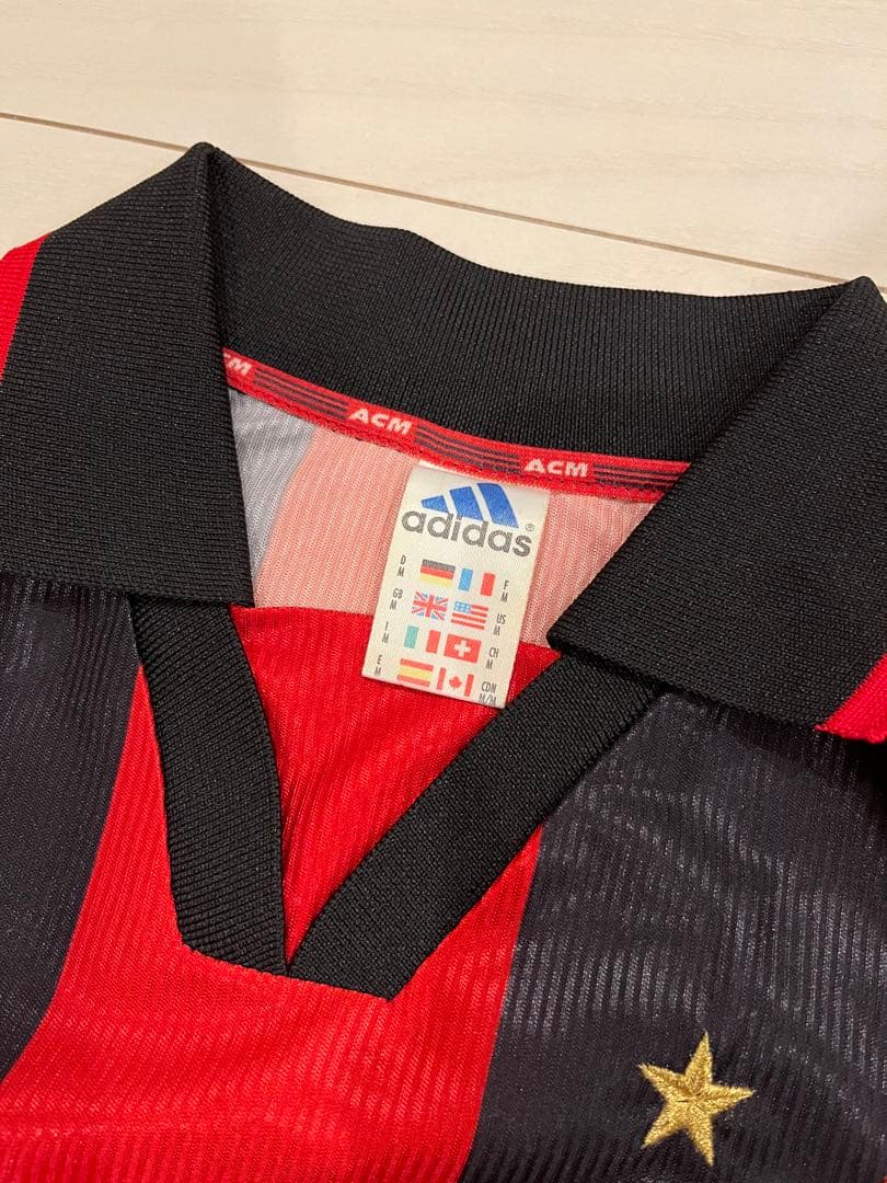 98-99ミランMILAN マルディーニMALDINI アディダス adidas