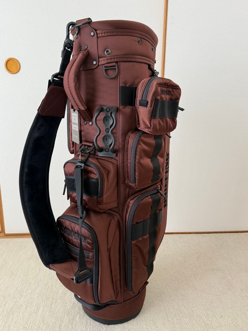 未使用タグ付きBRIEFING CR-6 限定ブラウン ヘッドカバー2点付