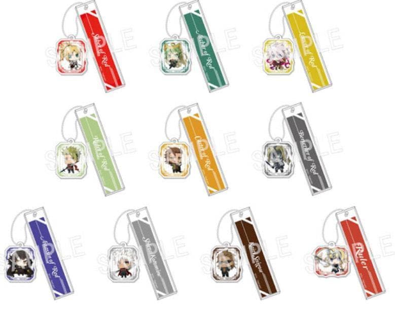 Fate/Apocryphaトレーディングルームキーホルダー赤の陣営　BOX
