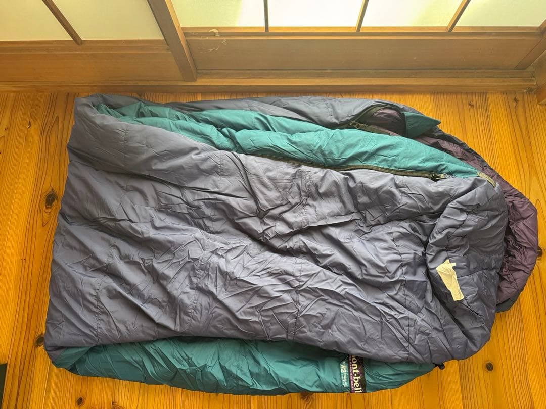 mont-bell エクセルロフト #2 レギュラー 寝袋 美品