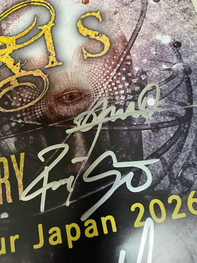 Born of Osiris サイン入りポスター