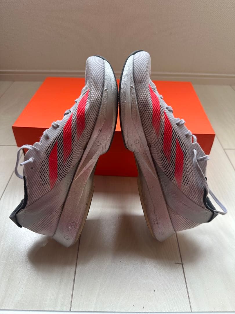 adidas ADIZERO タクミセン10 グレー/レッド
