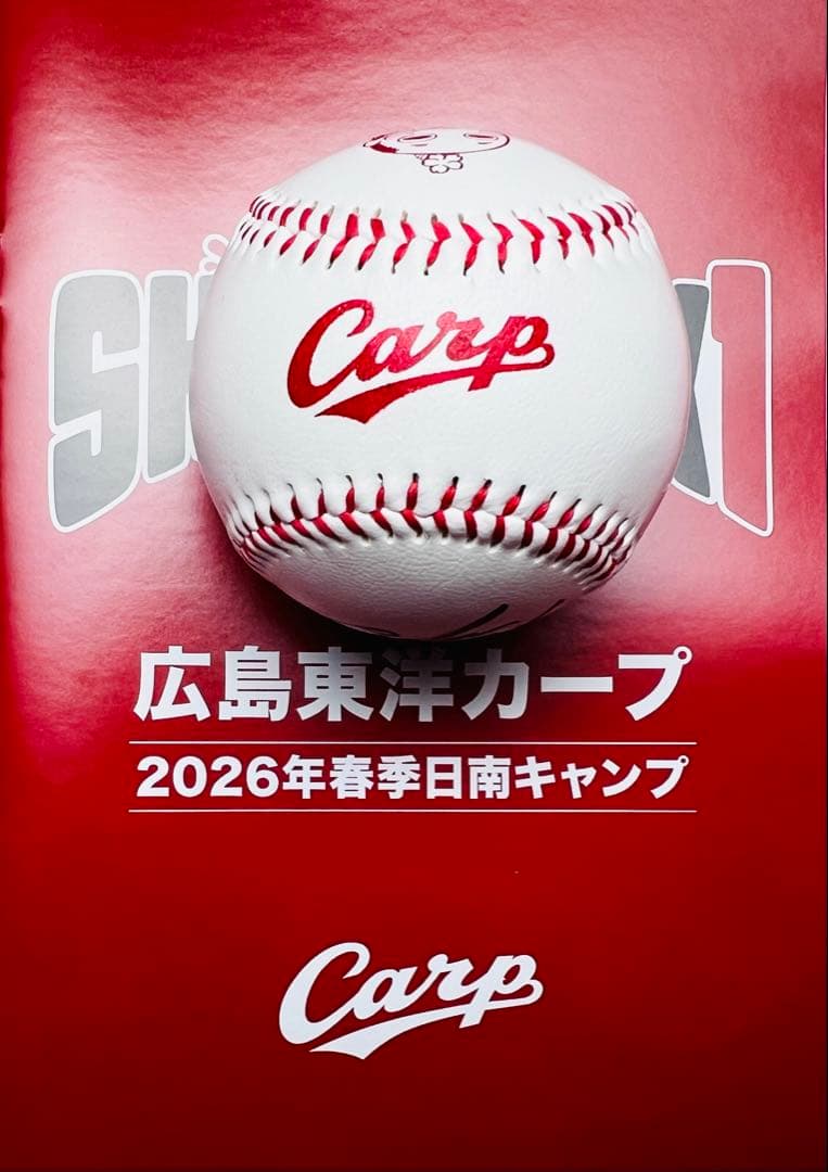 広島東洋カープ 坂倉将吾選手♯31 直筆サインボール 2026日南キャンプボール