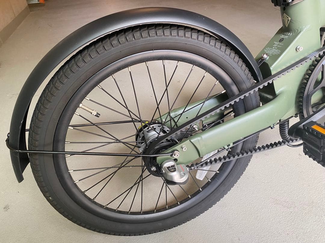 VELMO 電動アシスト自転車 フォレストグリーン