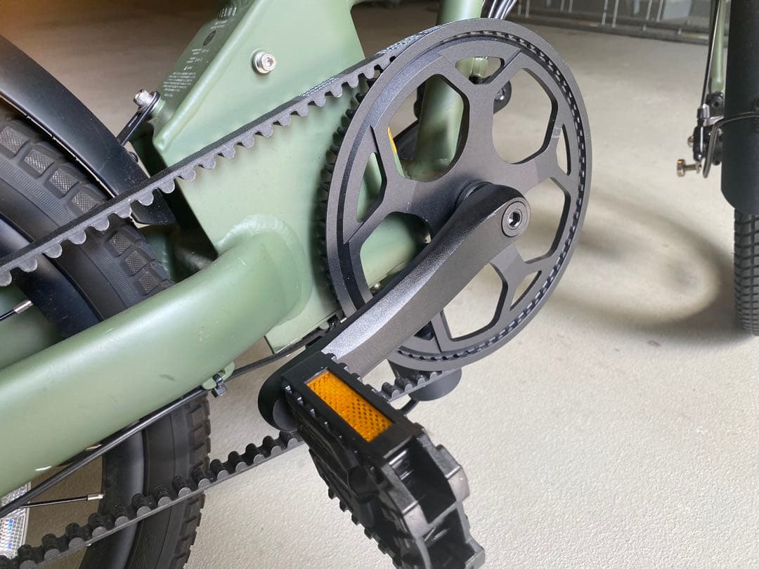 VELMO 電動アシスト自転車 フォレストグリーン