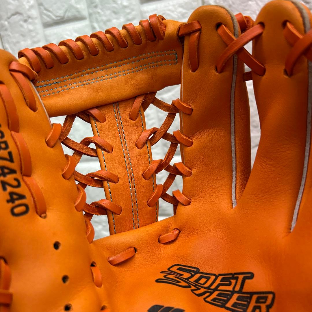 【美品】野球 グローブ 軟式 少年野球 ゼット ZETT 内野手 外野手