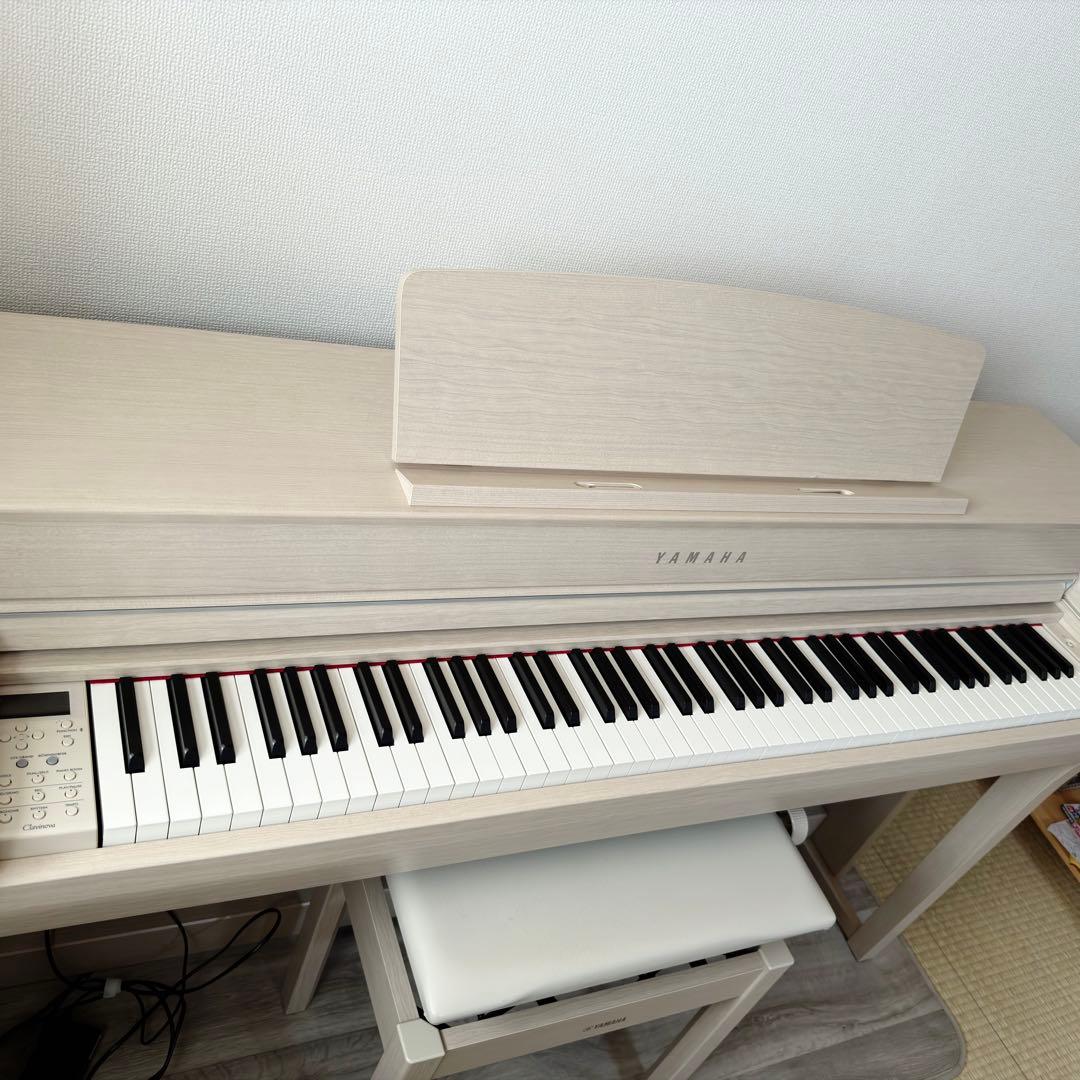 YAMAHA クラビノーバ 電子ピアノ CLP-745WA マット付