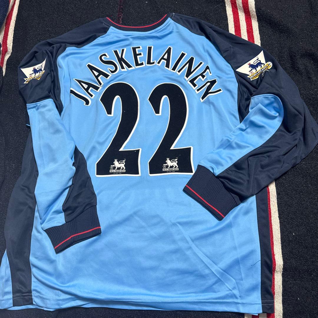 h*e様 ボルトンワンダラーズ　GK #22 JAASKELAINEN L