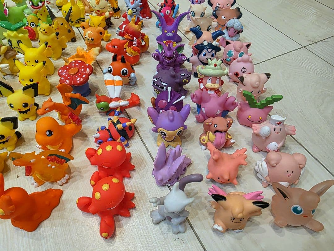 ポケモン 指人形 まとめ売り 162体 伝説 クリア複数 当時物 希少