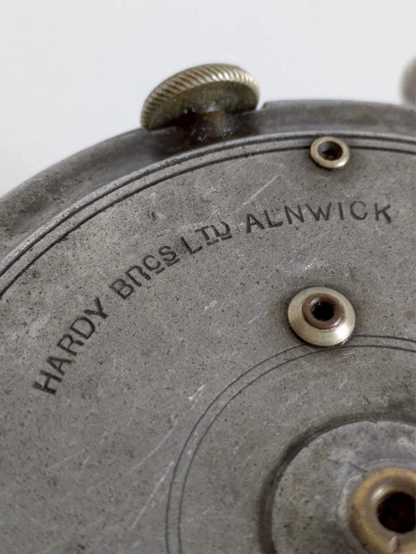 リール Hardy Reel Pat. Uniqua Reel size 3 3/8