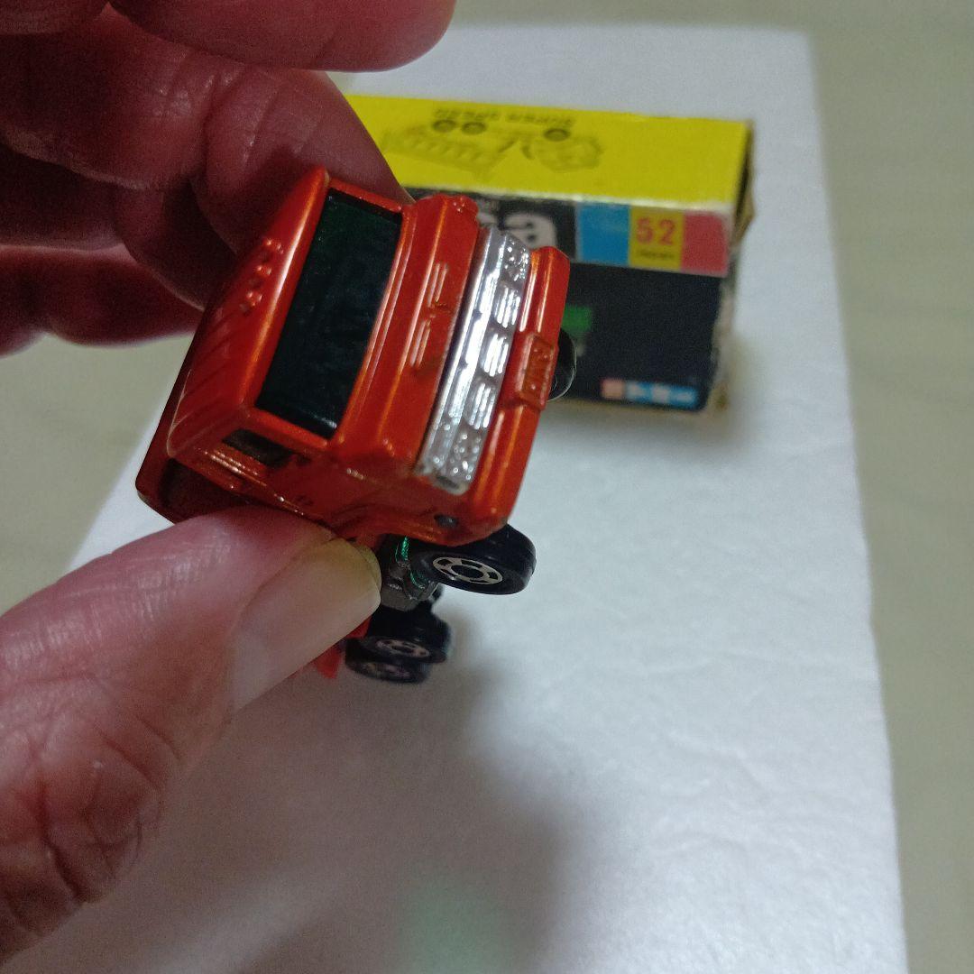 トミカ黒箱　日野ダンプカー 1/102　オレンジカラー　日本製　本体極上品です。
