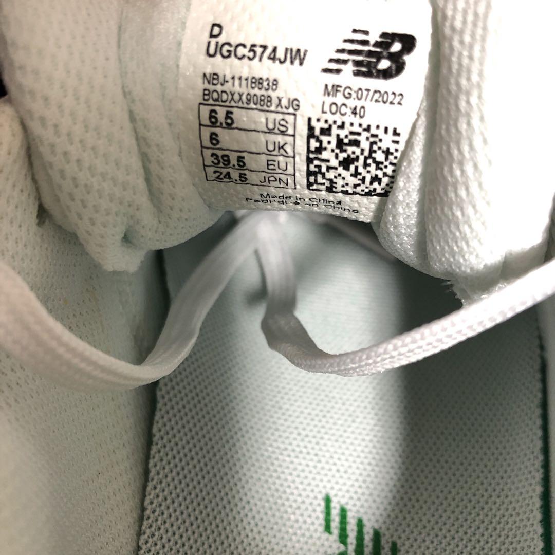未使用品 new balance ゴルフシューズ 24.5 UGC574JW