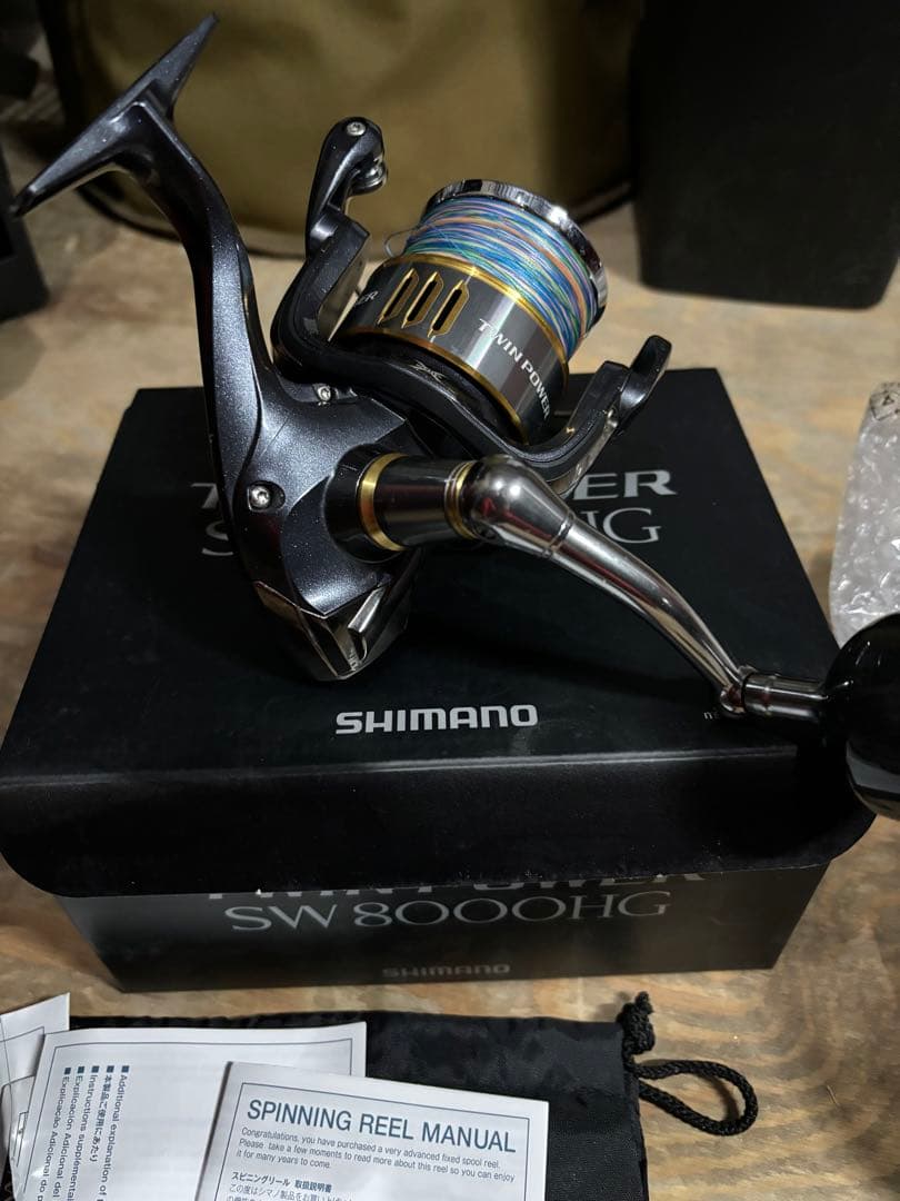 SHIMANO 15ツインパワー　SW8000HG OH済