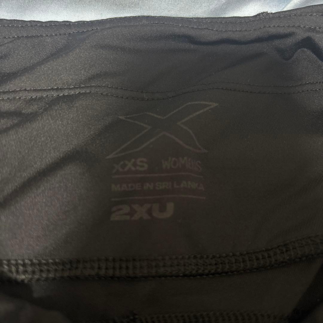 2XU MCS タイツ XXS 黒/金