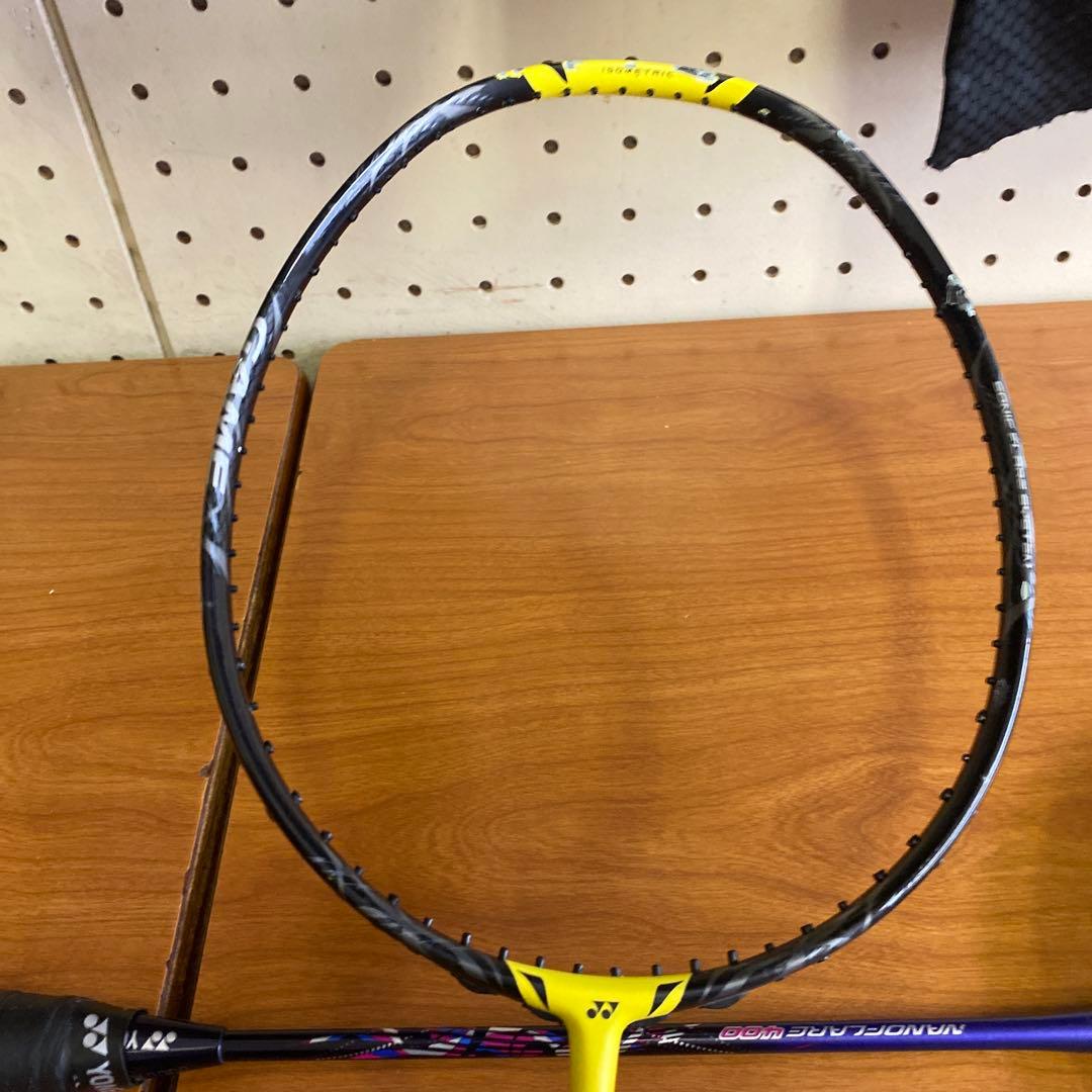 YONEX バドミントンラケットナノフレア1000ゲーム.400 ジャンク美品