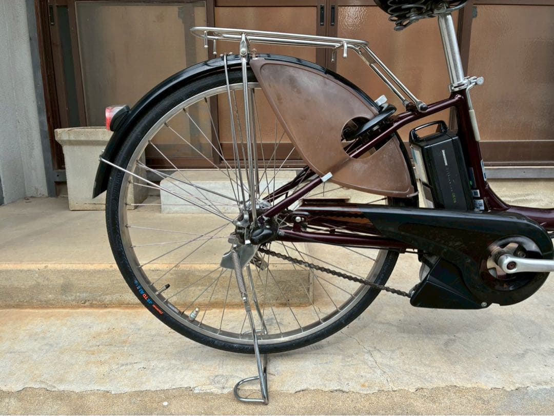 電動自転車　№8597 ブリヂストン アシスタ 26インチ 茶色