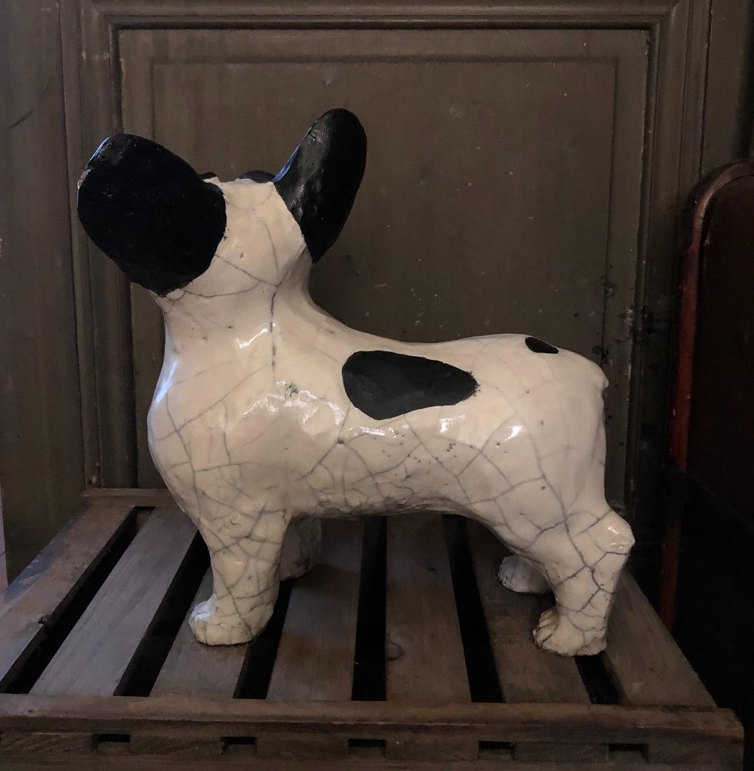 【SALE】フレンチブルドッグ　ボストンテリア 置物 （フランス）