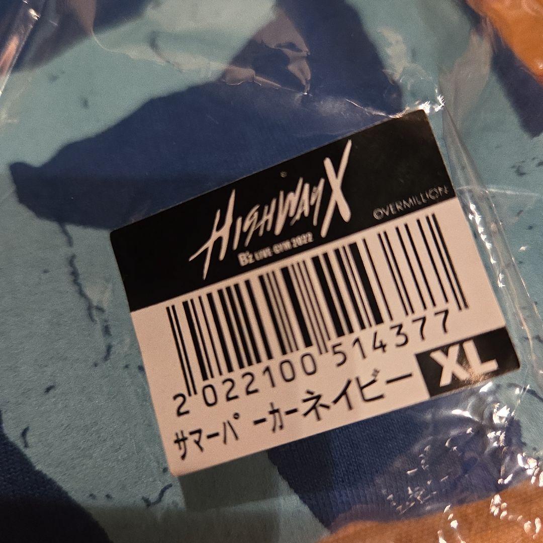 送料無料★新品★B'z 2022 HIGHWAY X サマーパーカー XL