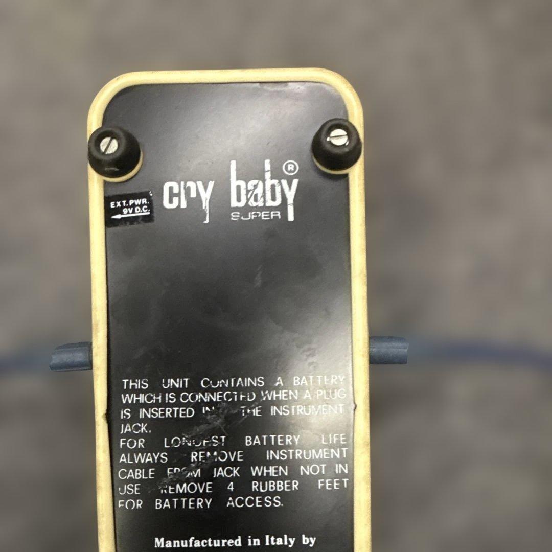 JEN Crybaby SUPERワウペダル茶色fasel ビンテージ動作未確認