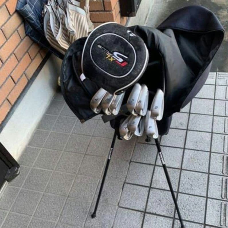 ルコックゴルフバック　クラブセット