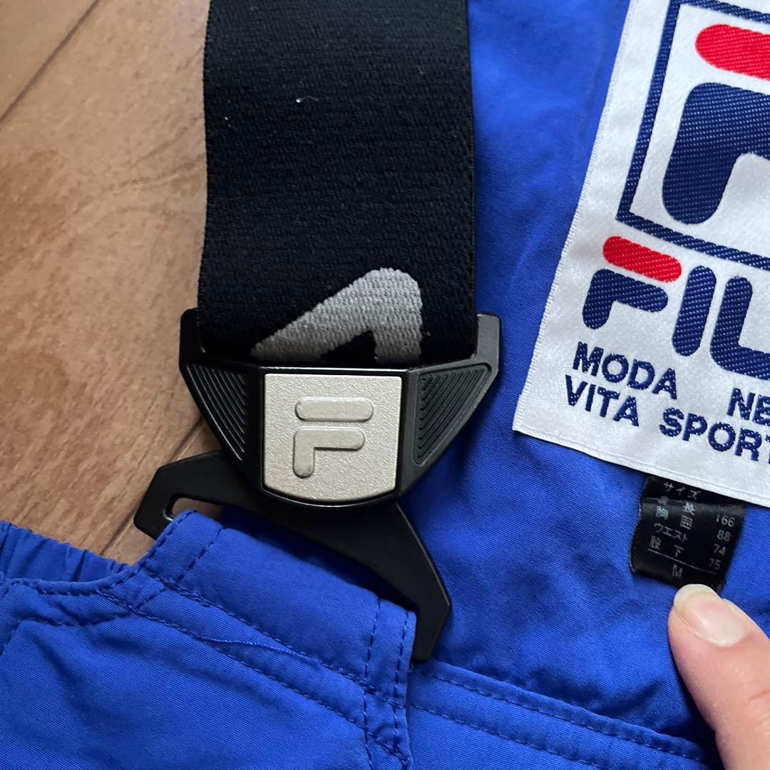 FILA スキーウェア スケボー カラフル 防寒 ビンテージ　上下セット