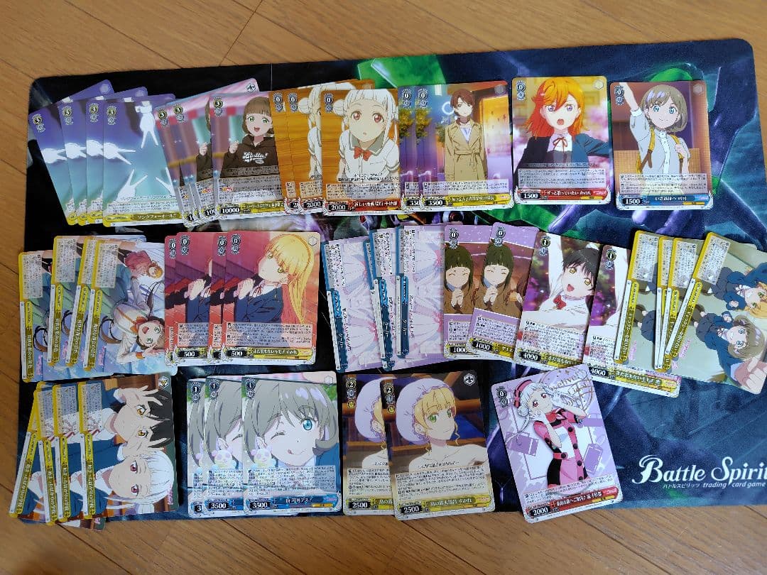 ヴァイスシュヴァルツ　ラブライブ！スーパースター！！　デッキ＋パーツ