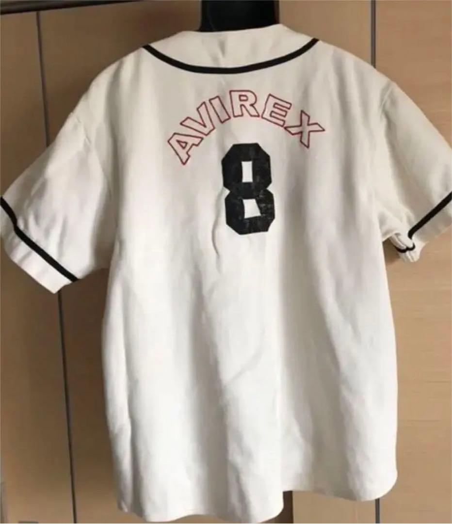 アヴィレックスのベースボールシャツ