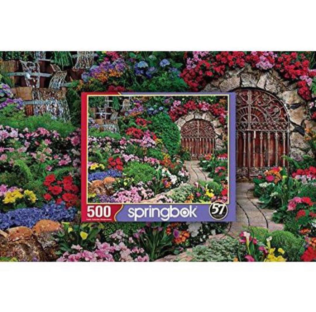 新品未使用 ジグゾーパズル 500ピース ワインセラー お花畑 アメリカ製 難関
