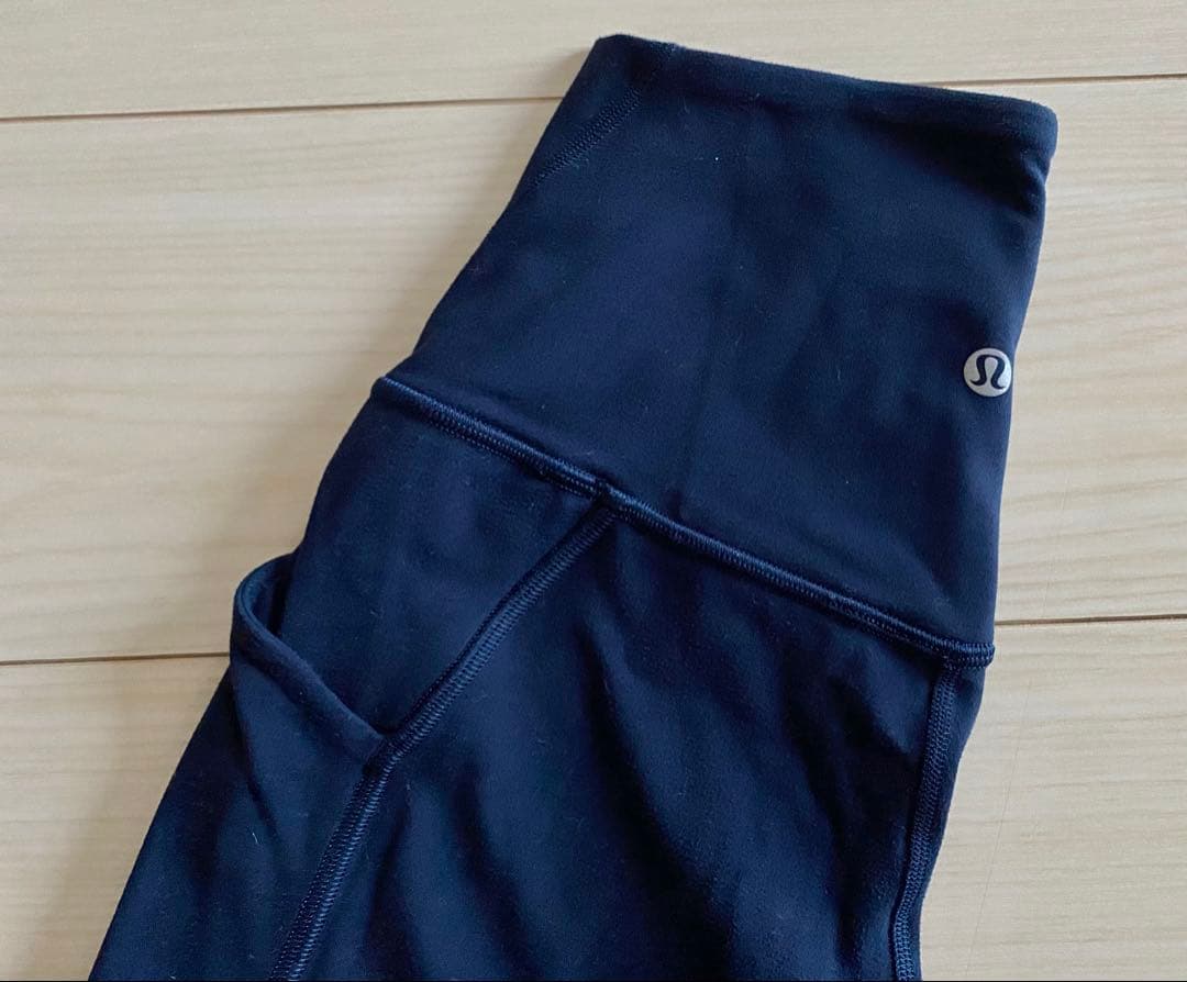 ルルレモン Align ハイライズパンツ ポケット付き 25インチ