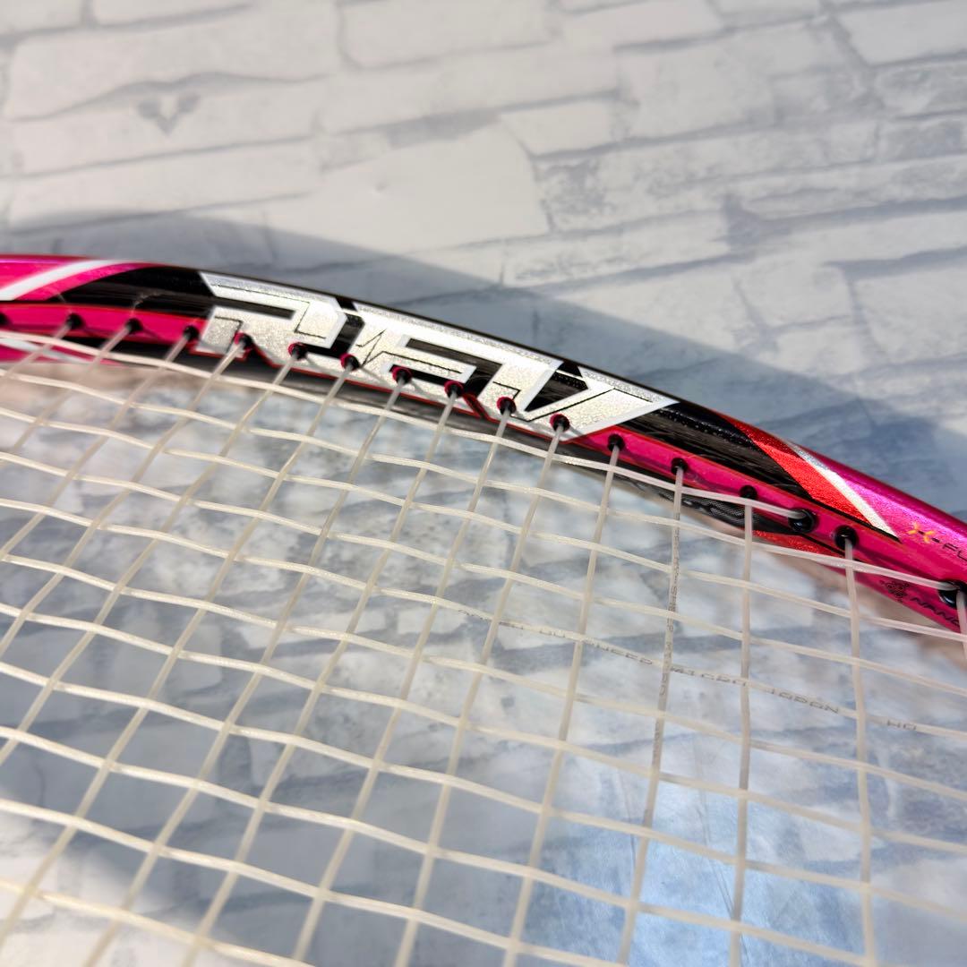 【希少】YONEX NANOFORCE 8V REV マゼンタ ソフトテニス
