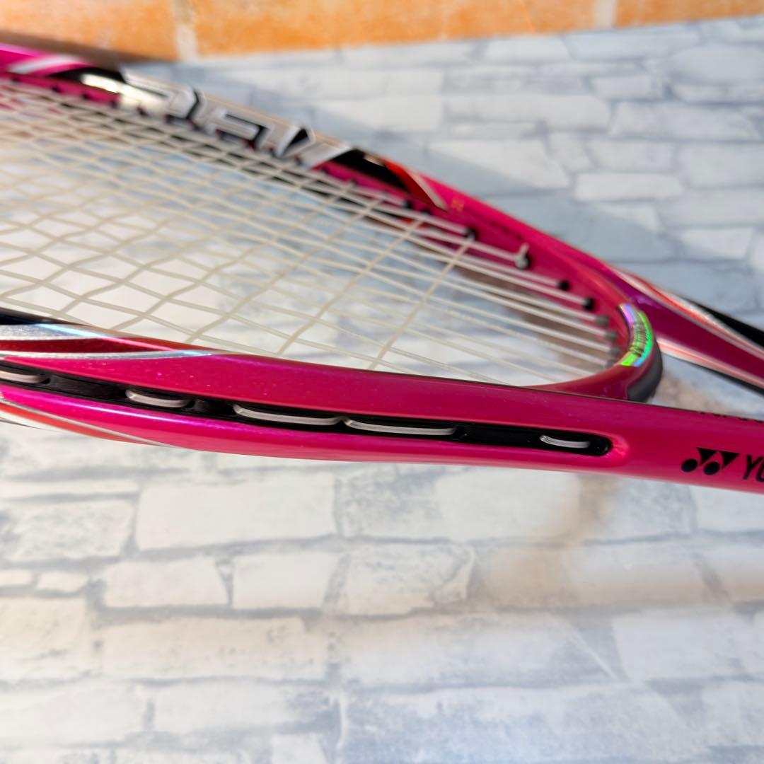 【希少】YONEX NANOFORCE 8V REV マゼンタ ソフトテニス